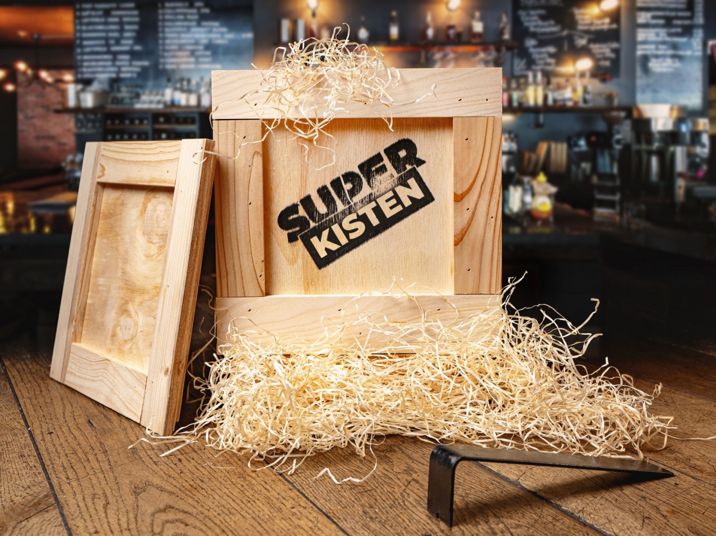 Superkisten mit Whisky Jack Daniels Apple