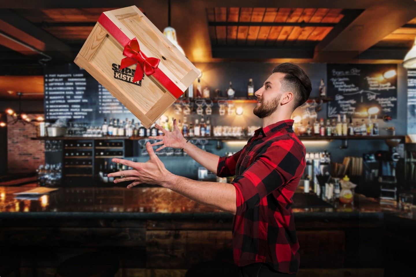 Superkisten mit Whisky Jack Daniels Apple