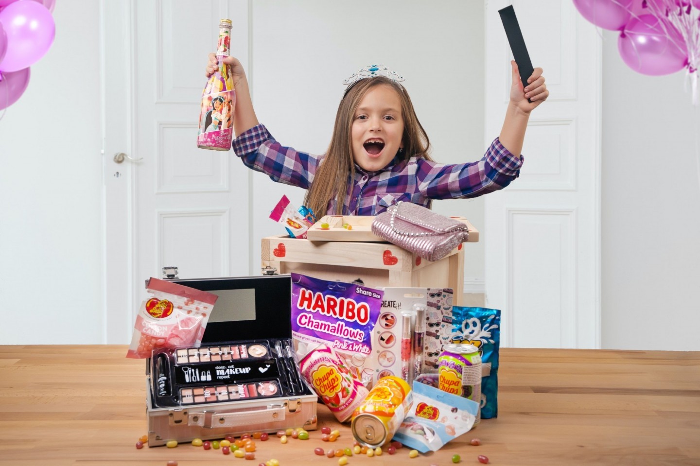 Superkisten mit Chupa Chups Lutschern