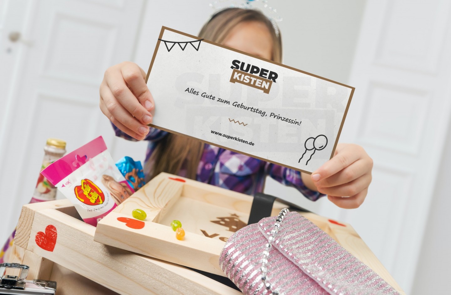 Superkisten mit Chupa Chups Lutschern