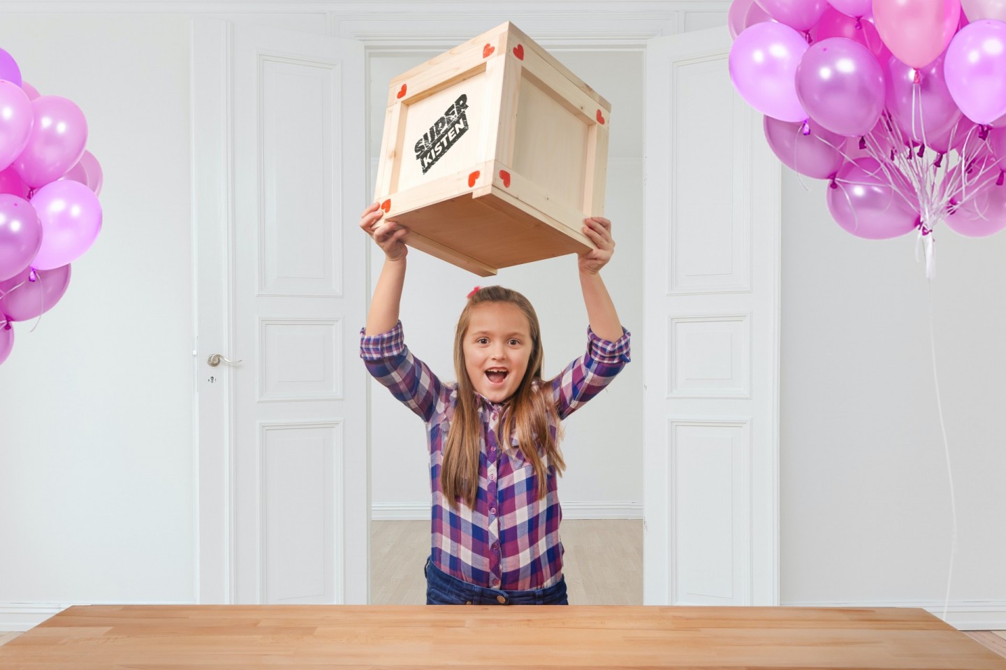 Superkisten mit Chupa Chups Lutschern