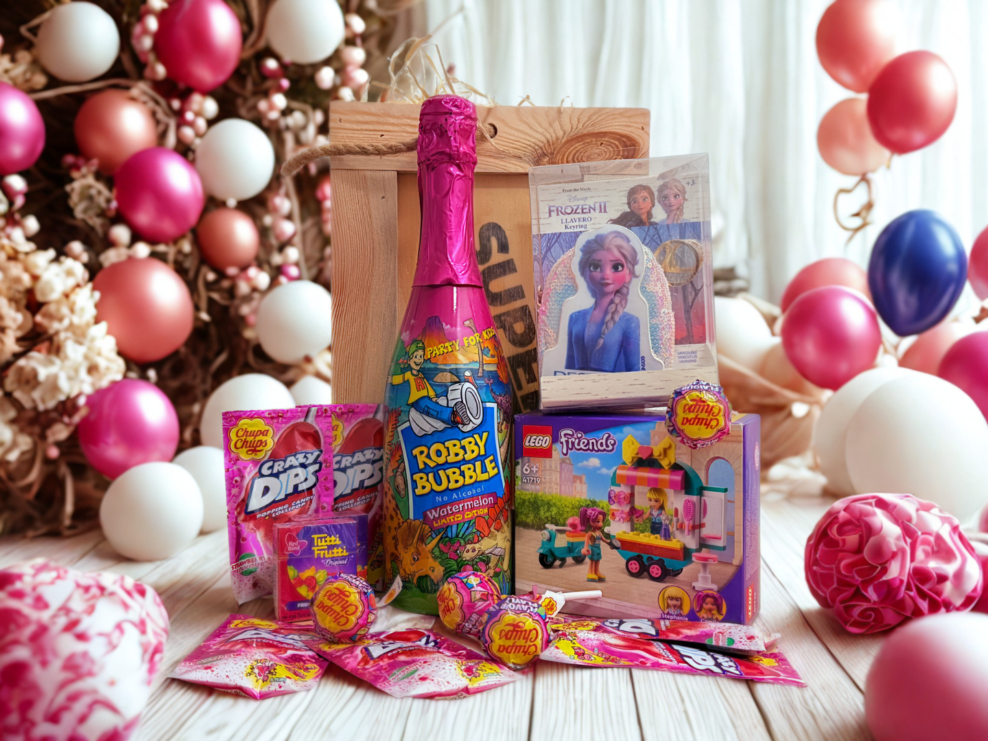 Geburtstag Holzkiste Box für Kinder