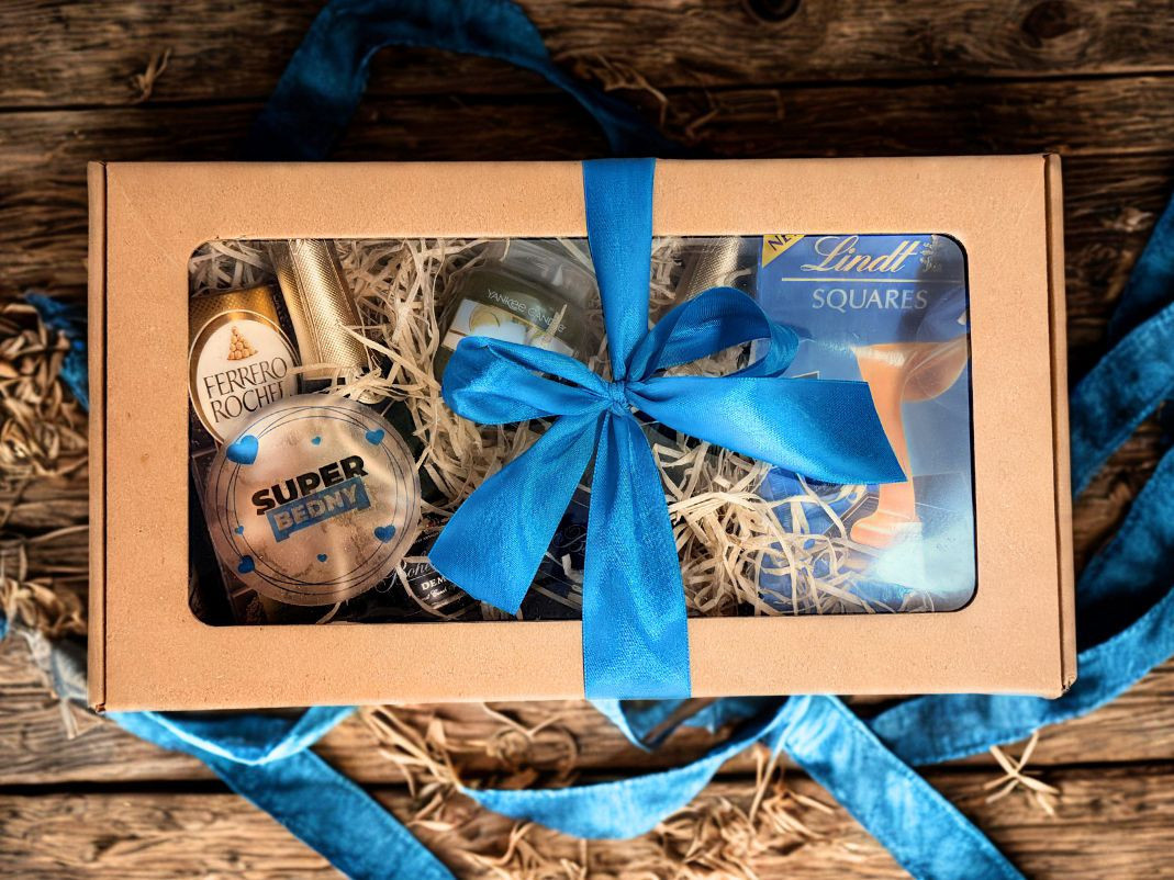 Geschenkpackung mit Champagner Bohemia Sekt