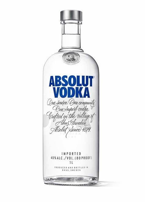 Superkisten mit Absolut Vodka