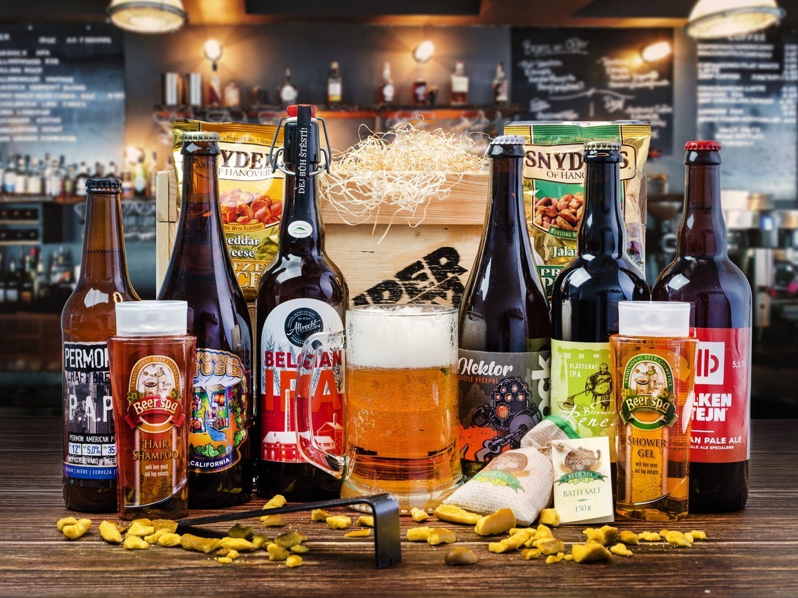 Superkisten mit Bier „tschechische Auswahl“