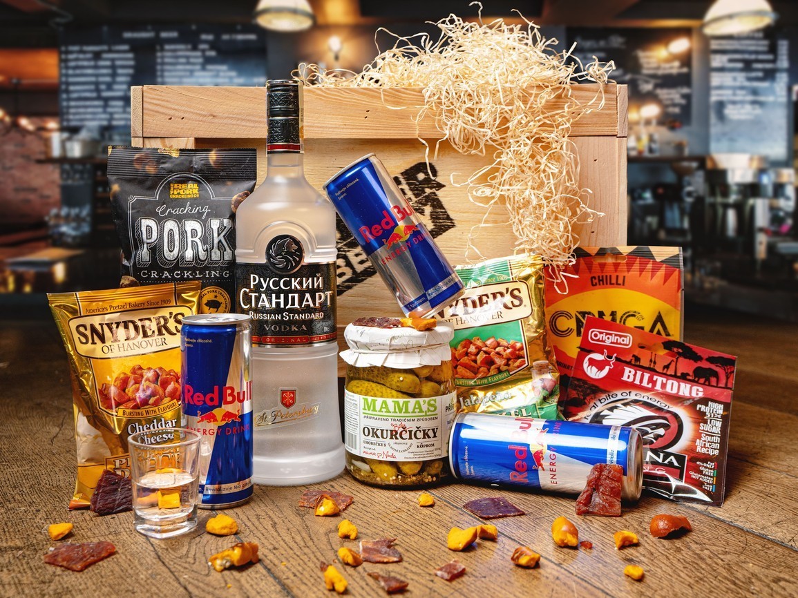 Superkisten mit Russian Standard Vodka