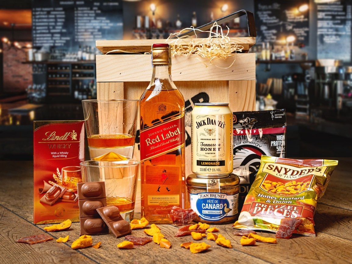 Superkisten mit Whisky Johnnie Walker